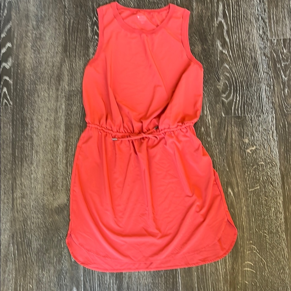 Athleta Sleeveless Coral Dress